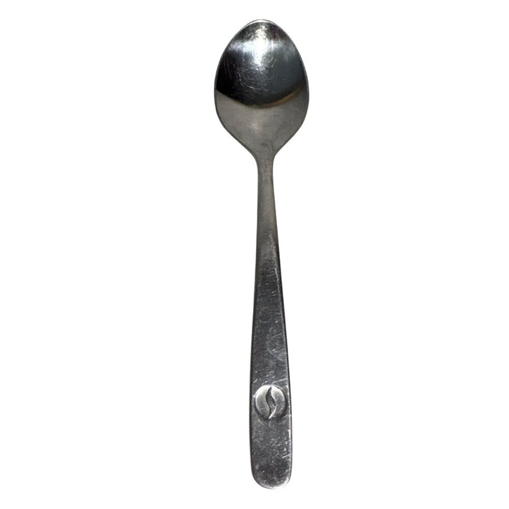 Eternum Inox Stainless Steel Teaspoon With Engraved Logo 5.5 Inches Long